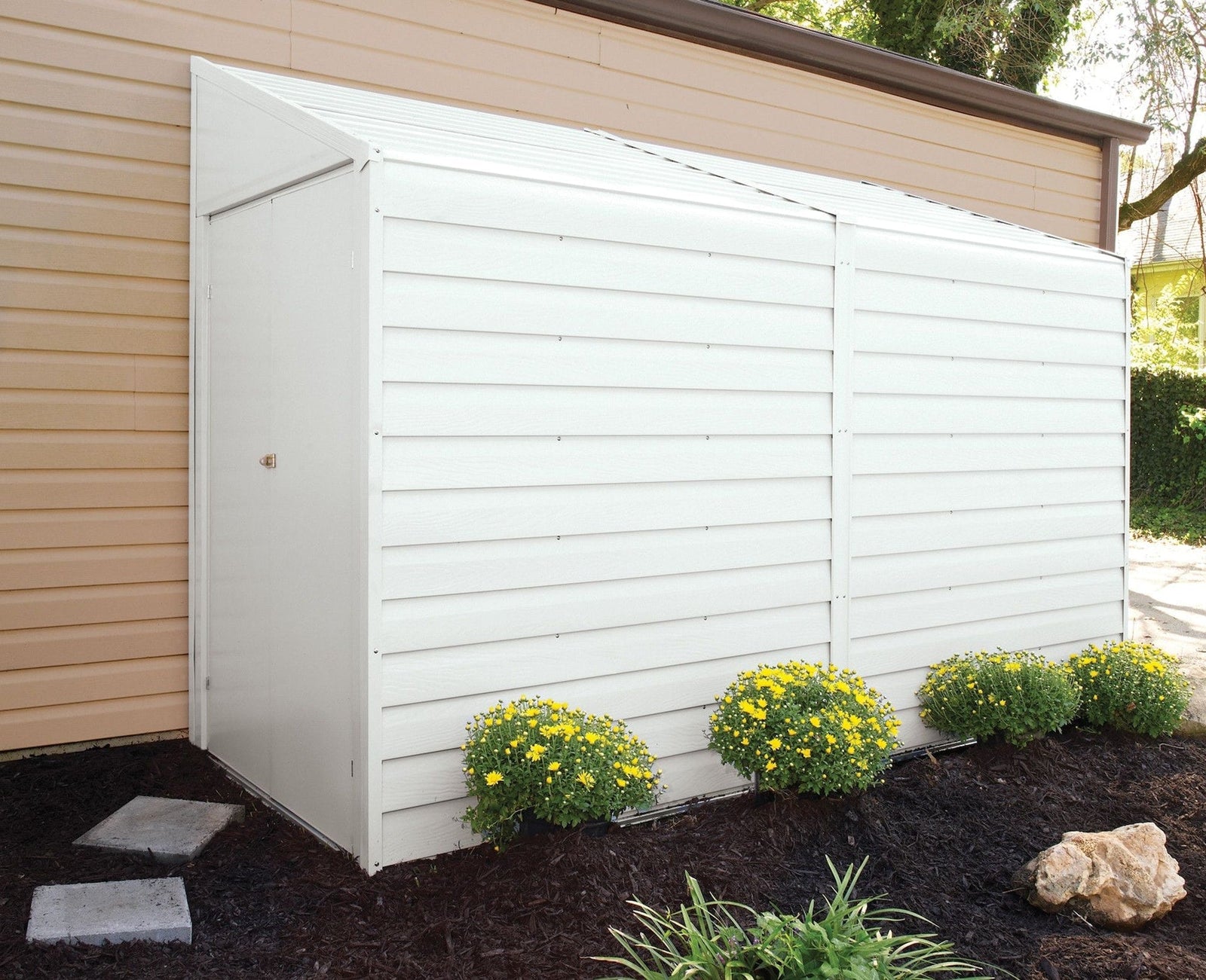 Yardsaver Electro Galvanized Steel Storage Shed, 4-ft x 10-ft C8F0 - product image 7