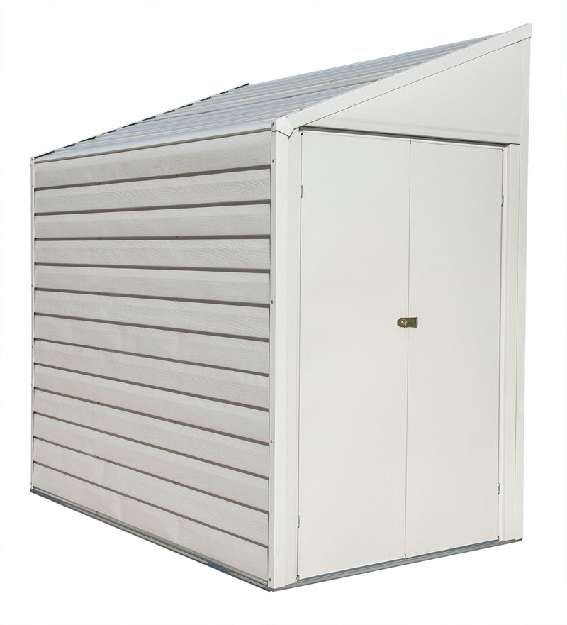 Yardsaver Electro Galvanized Steel Storage Shed, 4-ft x 7-ft R1T4