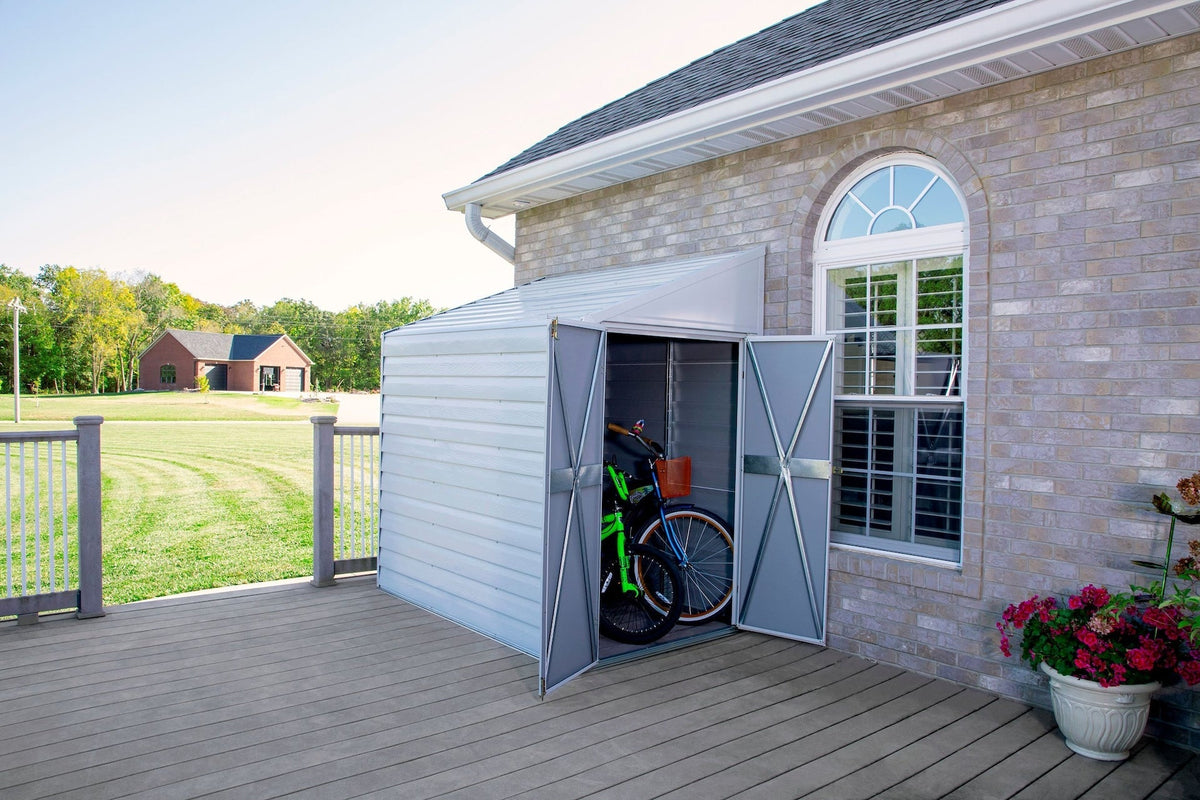 Yardsaver Electro Galvanized Steel Storage Shed, 4-ft x 7-ft R1T4 - product image 7