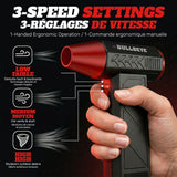 Bullseye Air Blaster 7.4V Rechargeable Handheld Blower X2S0 - product image 4