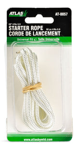 Lawn Mower Replacement Starter Cord/Rope, 60-in x 1/4-in Nylon K4E4 - product image 1