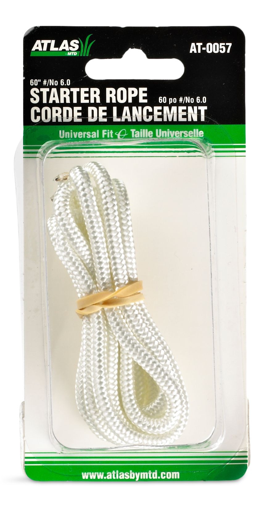 Lawn Mower Replacement Starter Cord/Rope, 60-in x 1/4-in Nylon K4E4 - product image 1