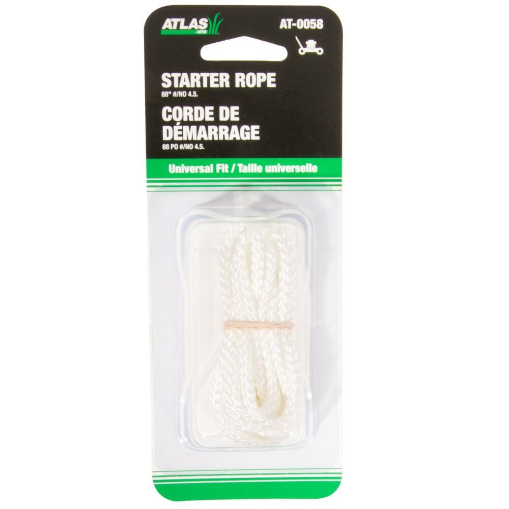 Lawn Mower Replacement Starter Cord/Rope, Nylon, 88-in x 1/8-in R0E1 - product image 1