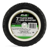 Lawn Mower Replacement Wheel, Wide Tread 7-in x 1.5-in N7V8 - product image 3