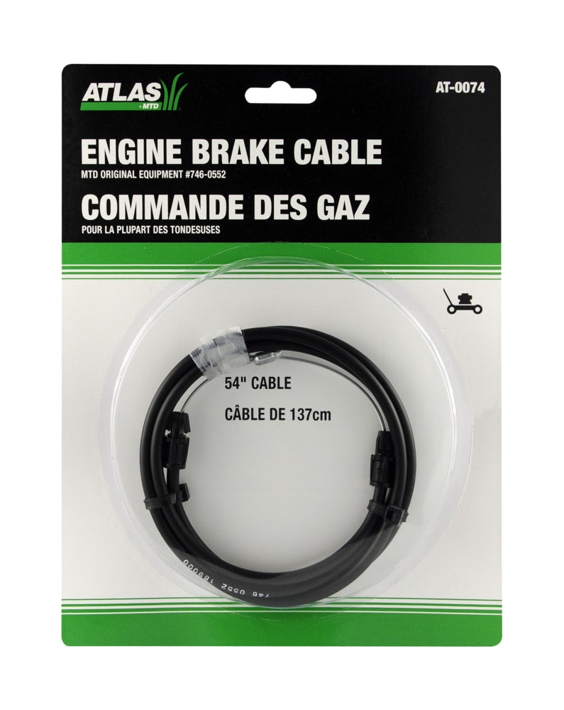 Lawnmower Engine Replacement Brake Cable, 54-in C1U0