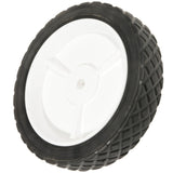 Plastic Lawn Mower Replacement Wheel, Wide Tread 8-in x 1.75-in F4G4 - product image 1