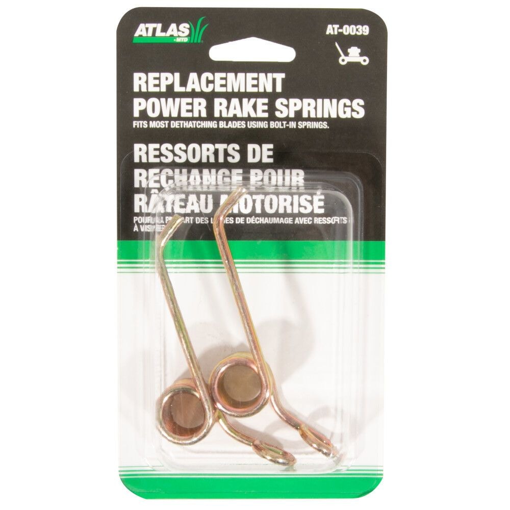 Thatcher Steel Bolt-On Replacement Springs, 2-pk; for Lawn Mower Dethatching Blades T7L8 - product image 4