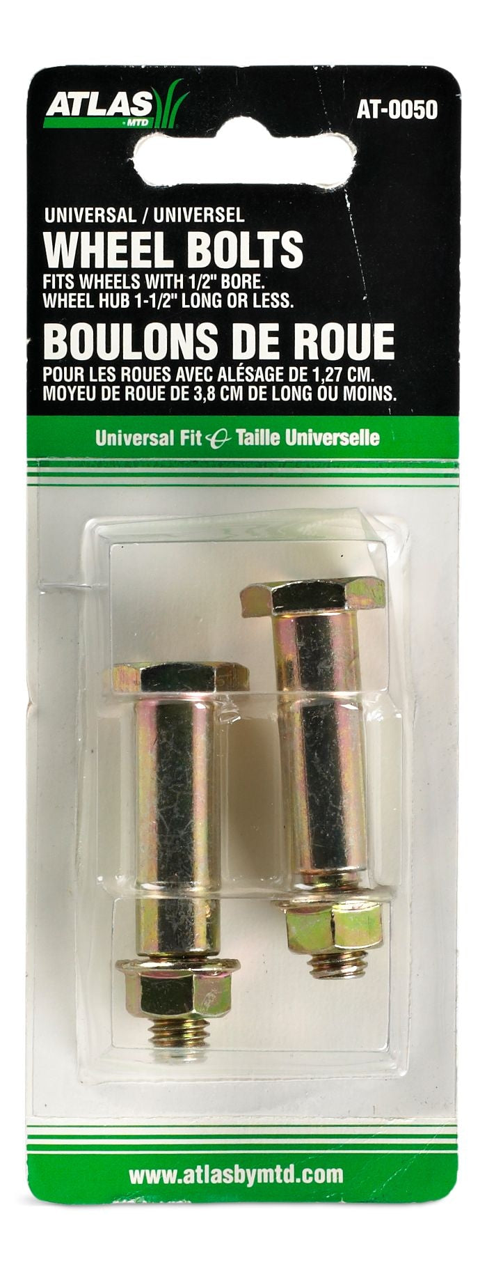 Universal Lawn Mower Wheel Bolts, 2-pk, 1-1/2-in D5Y8 - product image 7