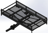 Black Bulldog Hitch Mount Adjustable Height Cargo Carrier M5V9 - product image 1