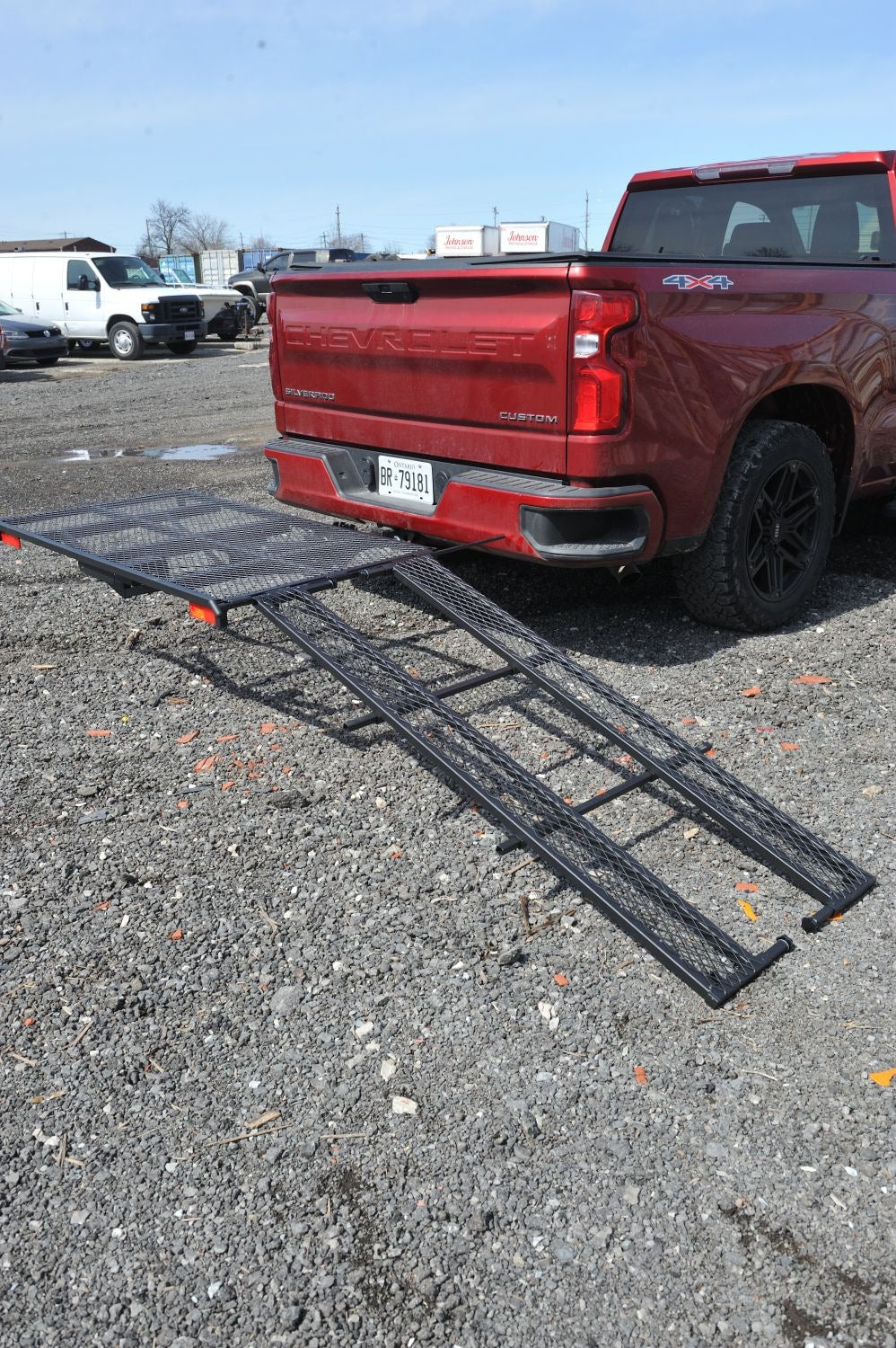 Black Bulldog Hitch Mount Adjustable Height Cargo Carrier M5V9 - product image 3
