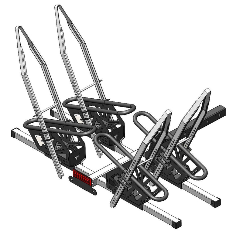 Black Bulldog Hitch Mount Bike Rack J6N3