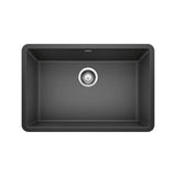 Precis SILGRANIT 27-in Single Bowl Undermount Kitchen Sink, Anthracite Y0F8 - product image 1