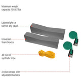 Kayak Carrier Kit, Storage Bag, 6-pc X5D9 - product image 2