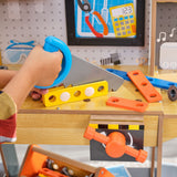 Build Wooden Play Workbench with 40+ Accessories, Ages 3+ X1T3 - product image 3