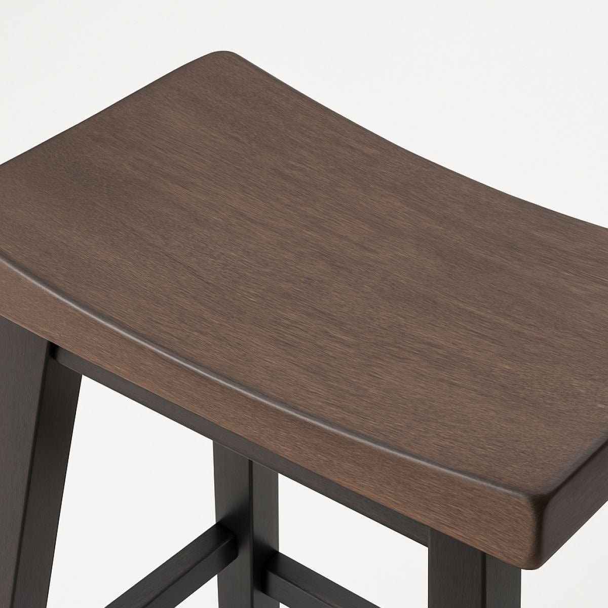 Arnold Oak/Dark Grey Counter/Bar Stool with Back Rest, 2-pc O5O1 - product image 2