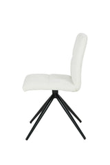 Ethan White Fabric Upholstered Armless Dining Chair, 2-pc G6U7 - product image 5