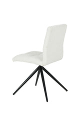 Ethan White Fabric Upholstered Armless Dining Chair, 2-pc G6U7 - product image 6
