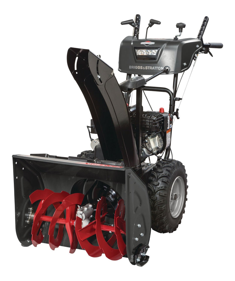 & Stratton 1696807 223cc 2-Stage Gas Snowblower with Electric Start, 24-in P8F7