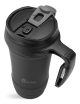 Hero Stainless Steel Insulated Travel Mug with Handle, Rubberized Licorice, 18 oz G5P6 - product image 5