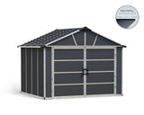 Multi-Function Polycarbonate Yukon Shed, 11x9-ft F5P1 - product image 4
