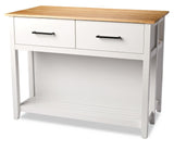Conrich Kitchen Island, White F0G9 - product image 1