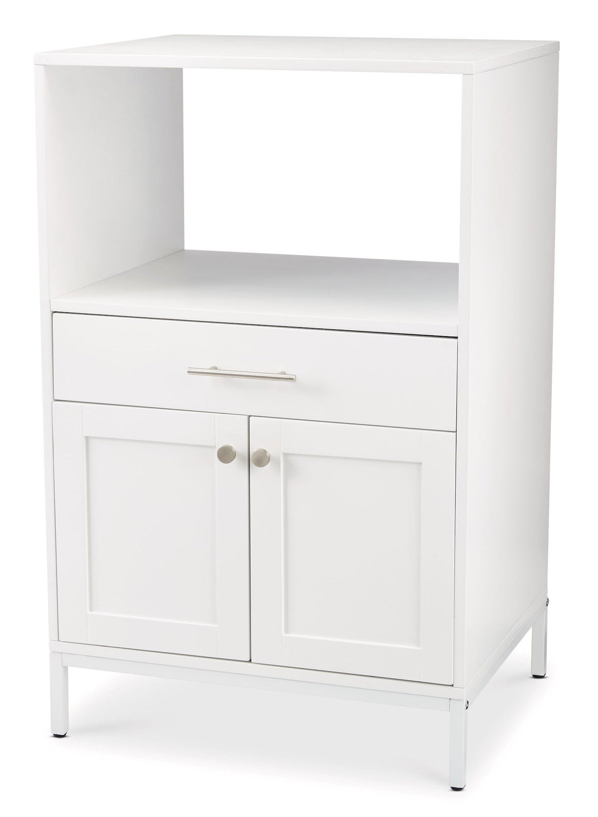 Lawson Console Microwave Stand, White P1J6 - product image 1