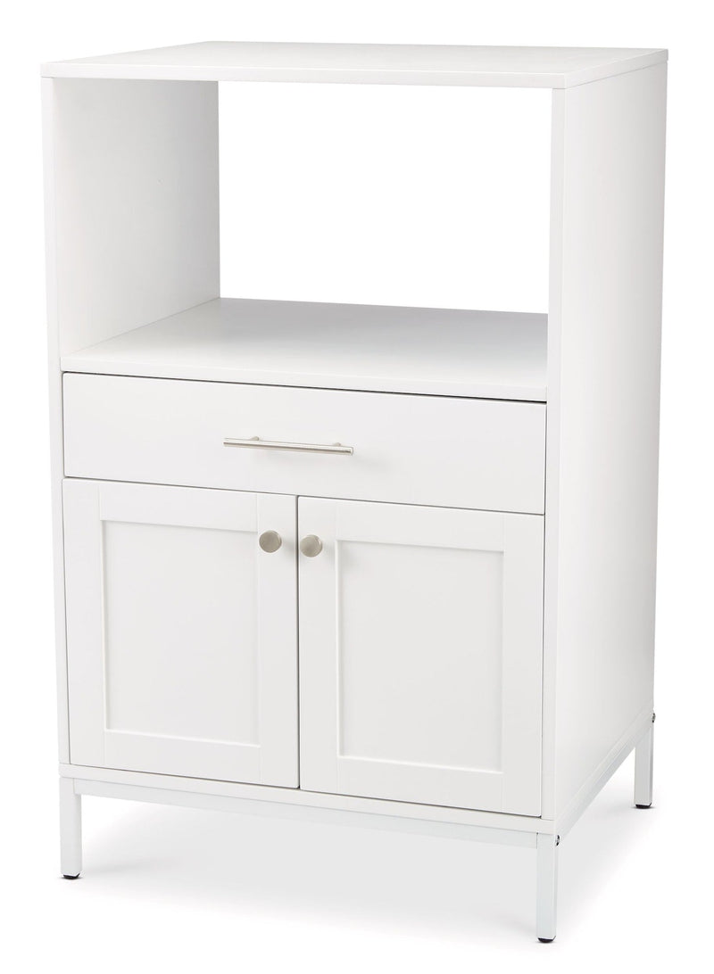 Lawson Console Microwave Stand, White P1J6