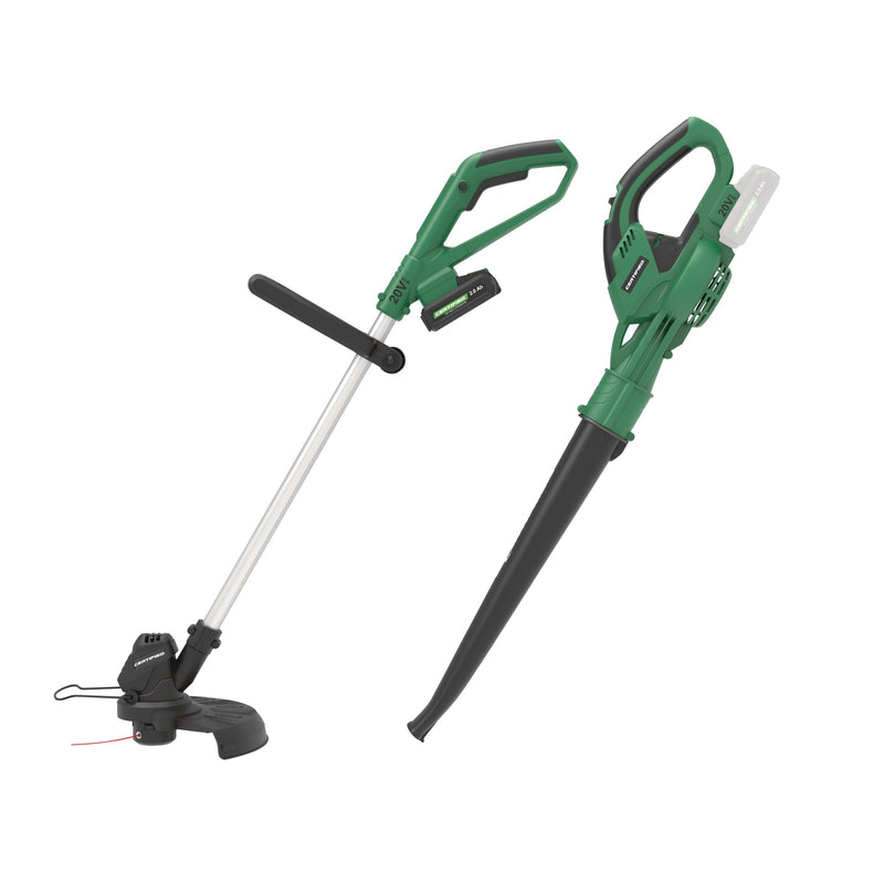 20V Cordless Line Grass Trimmer & Sweeper Combo M9R5