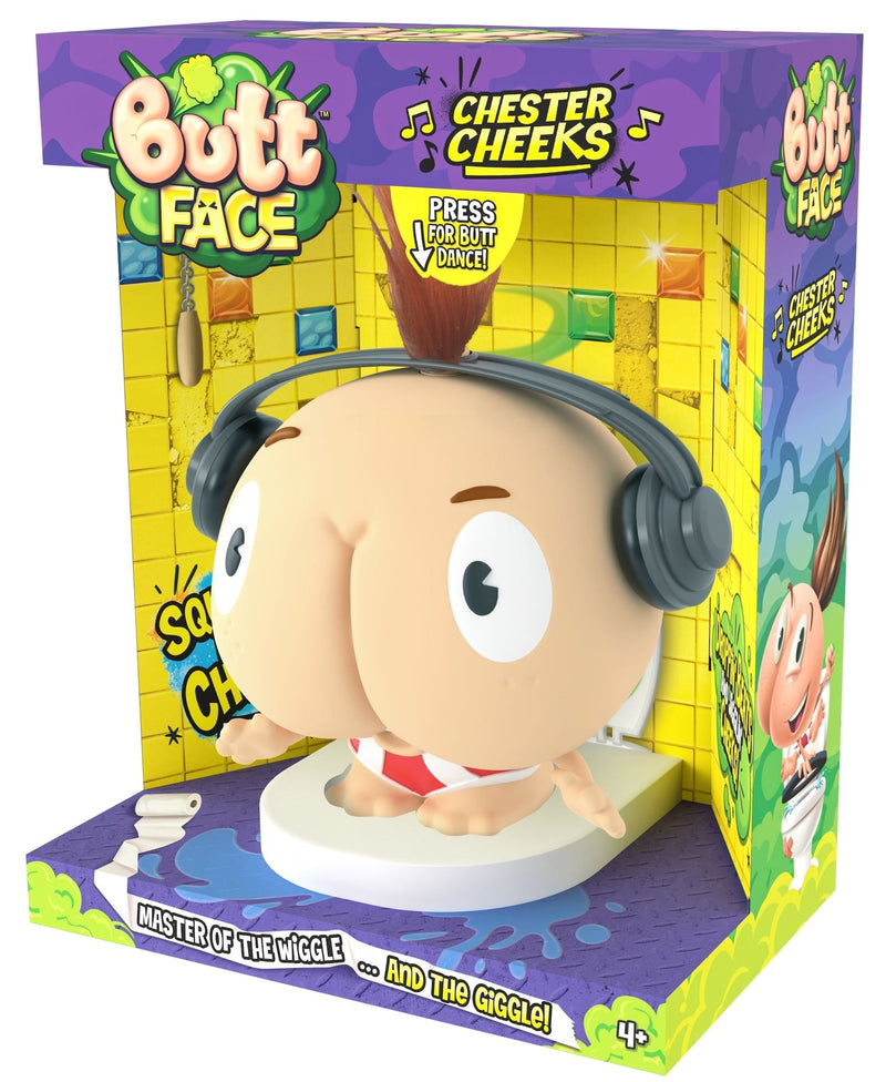 Cheeks Butt Face Interactive Farting Toy J4L9