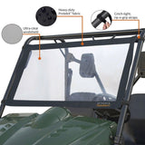 Classic Accessories 78627 QuadGear UTV Windshield for Kawasaki Mule 2500/3000 & Polaris Ranger, Black Y1T1 - product image 3