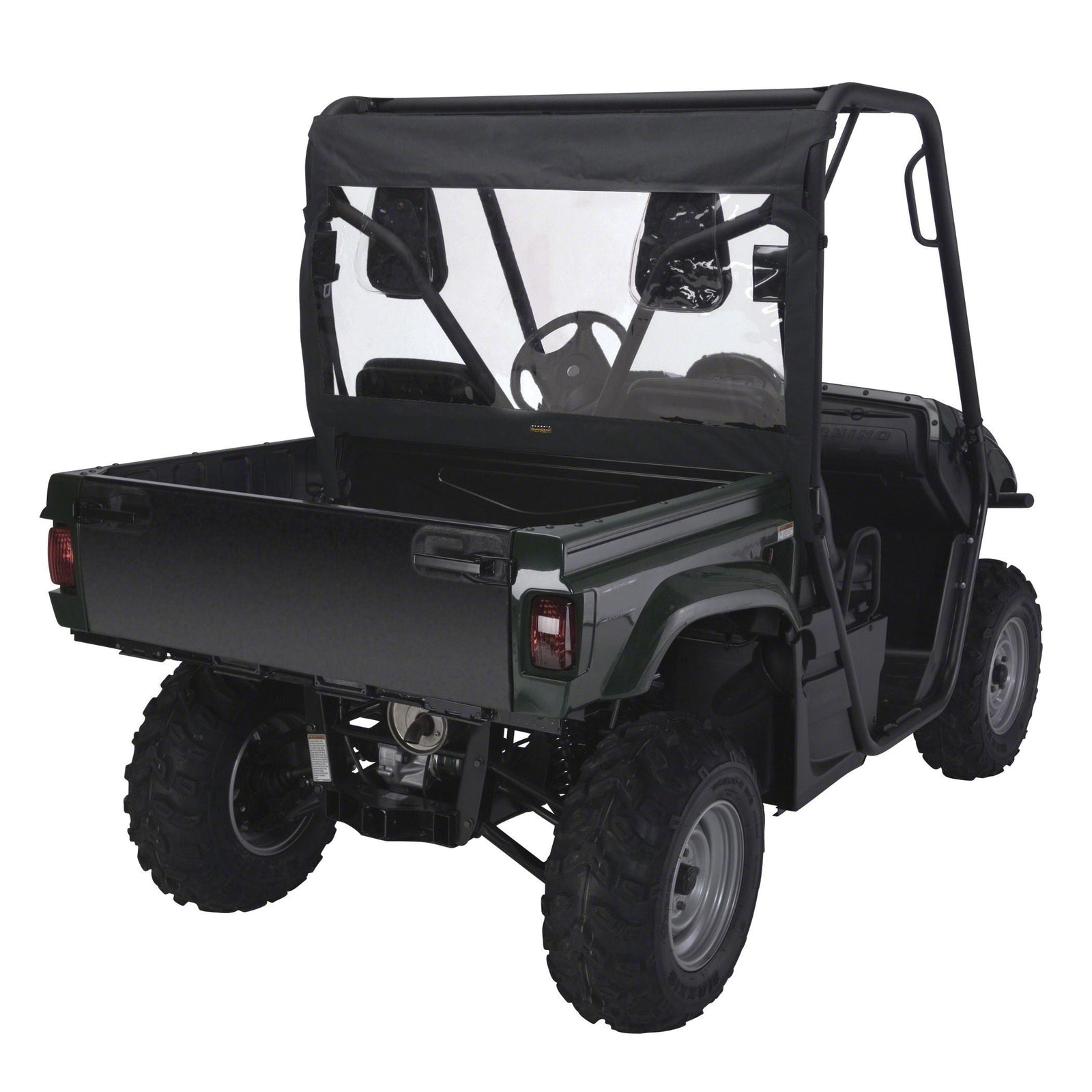 Classic Accessories 78657 QuadGear UTV Rear Windshield for Polaris Ranger, Black L5T5 - product image 1