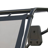 Classic Accessories 78657 QuadGear UTV Rear Windshield for Polaris Ranger, Black L5T5 - product image 2