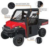 Classic Accessories QuadGear UTV Cab Enclosure for Polaris Ranger 900 XP, Black T3W2 - product image 5