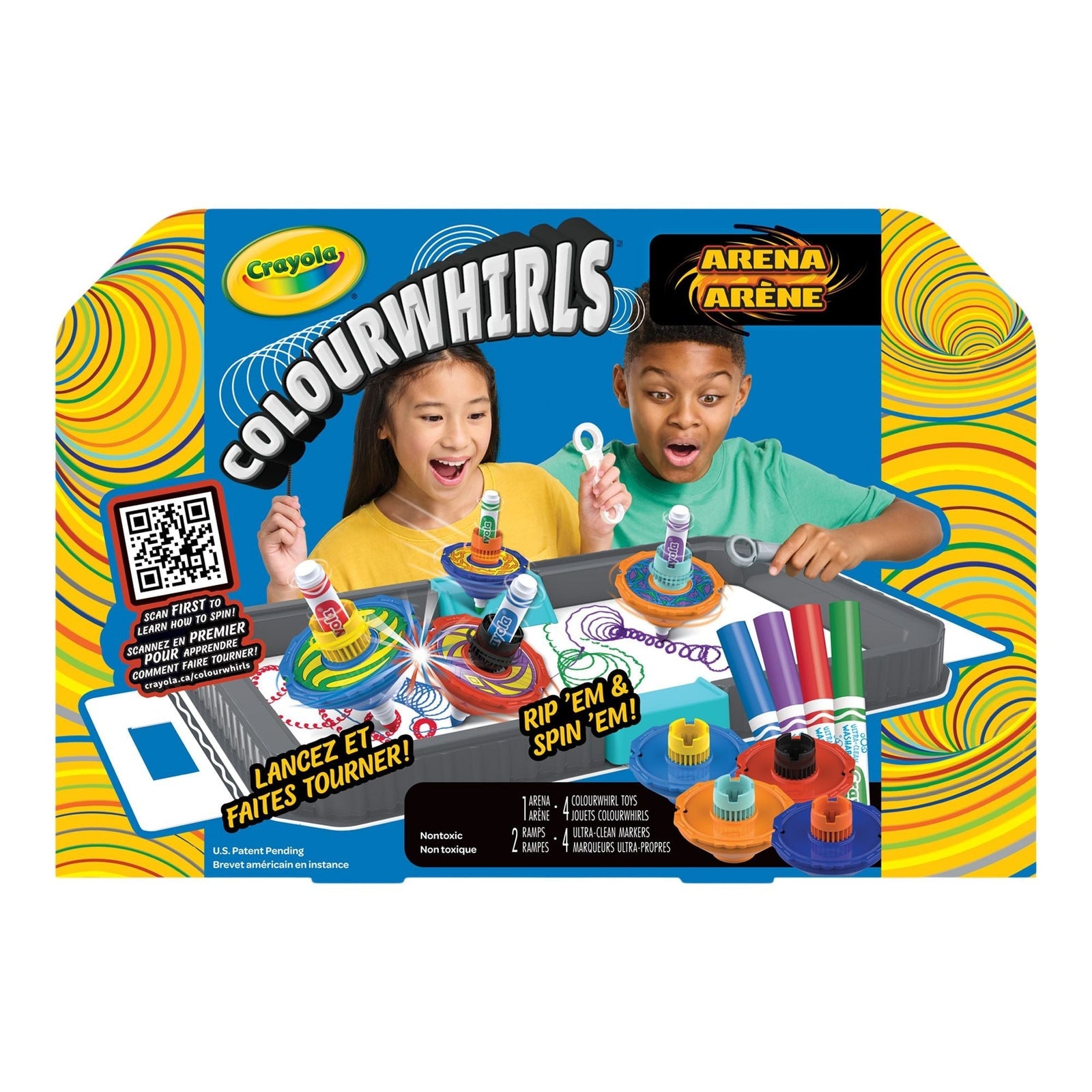 Colourwhirls 4-Player Arena Set for Ages 6+ A7A4 - product image 1