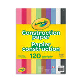 Construction Paper, 120 Count, Multicolour U1T8 - product image 1