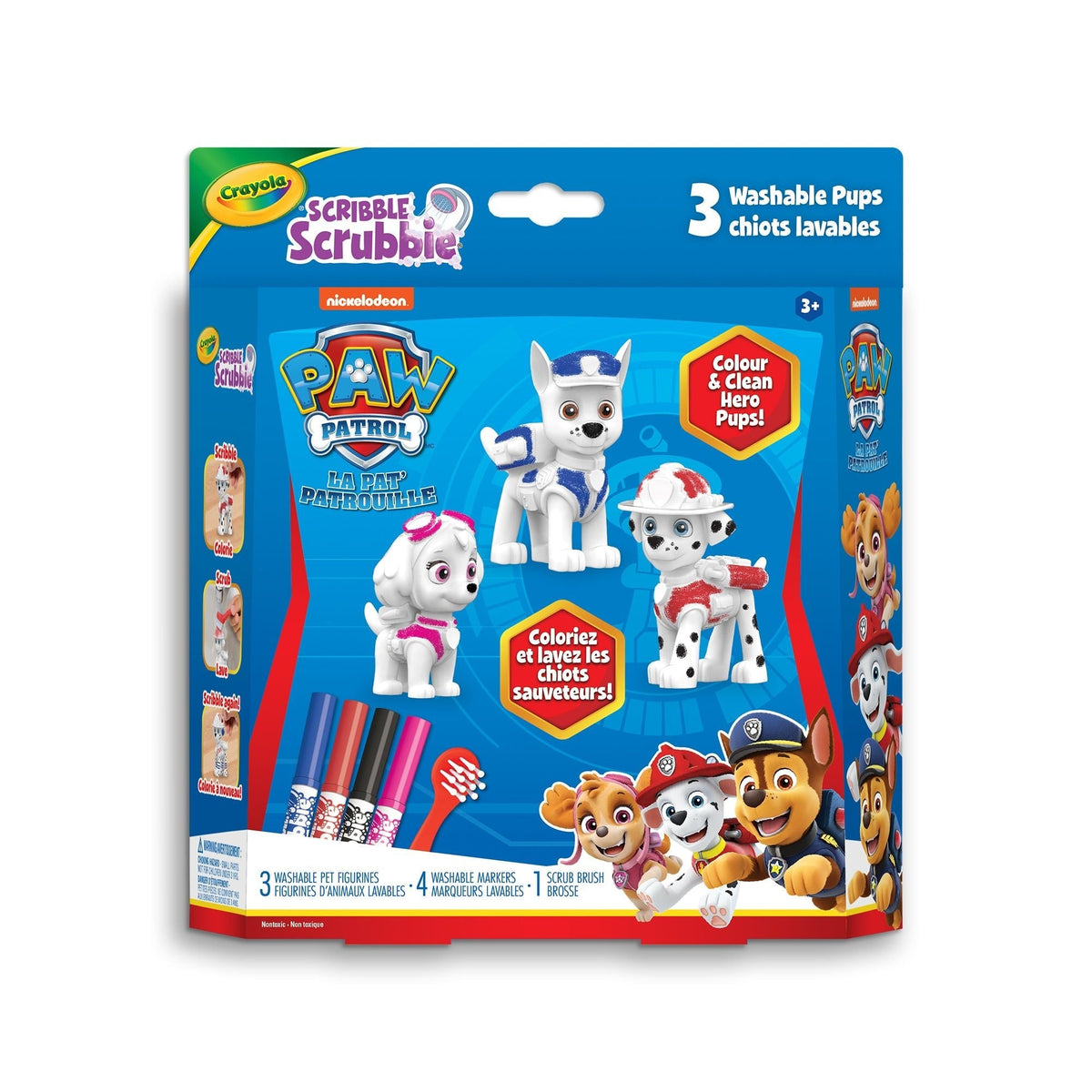 Scribble Scrubbie Pets Activity Playset with Washable Markers, 3-pk, Ages 3+ D4F0 - product image 4
