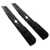 Replacement High-Lift S-Blade Set, Fits 2022 & After Models, Black, 42-in, 2-pk V1E4 - product image 1