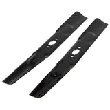 Replacement High-Lift S-Blade Set, Fits 2022 & After Models, Black, 42-in, 2-pk V1E4 - product image 2