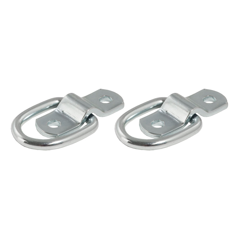 1-in x 1-1/4-in Surface-Mounted Tie-Down D-Rings, 1200-lb, 2-pk E5H4