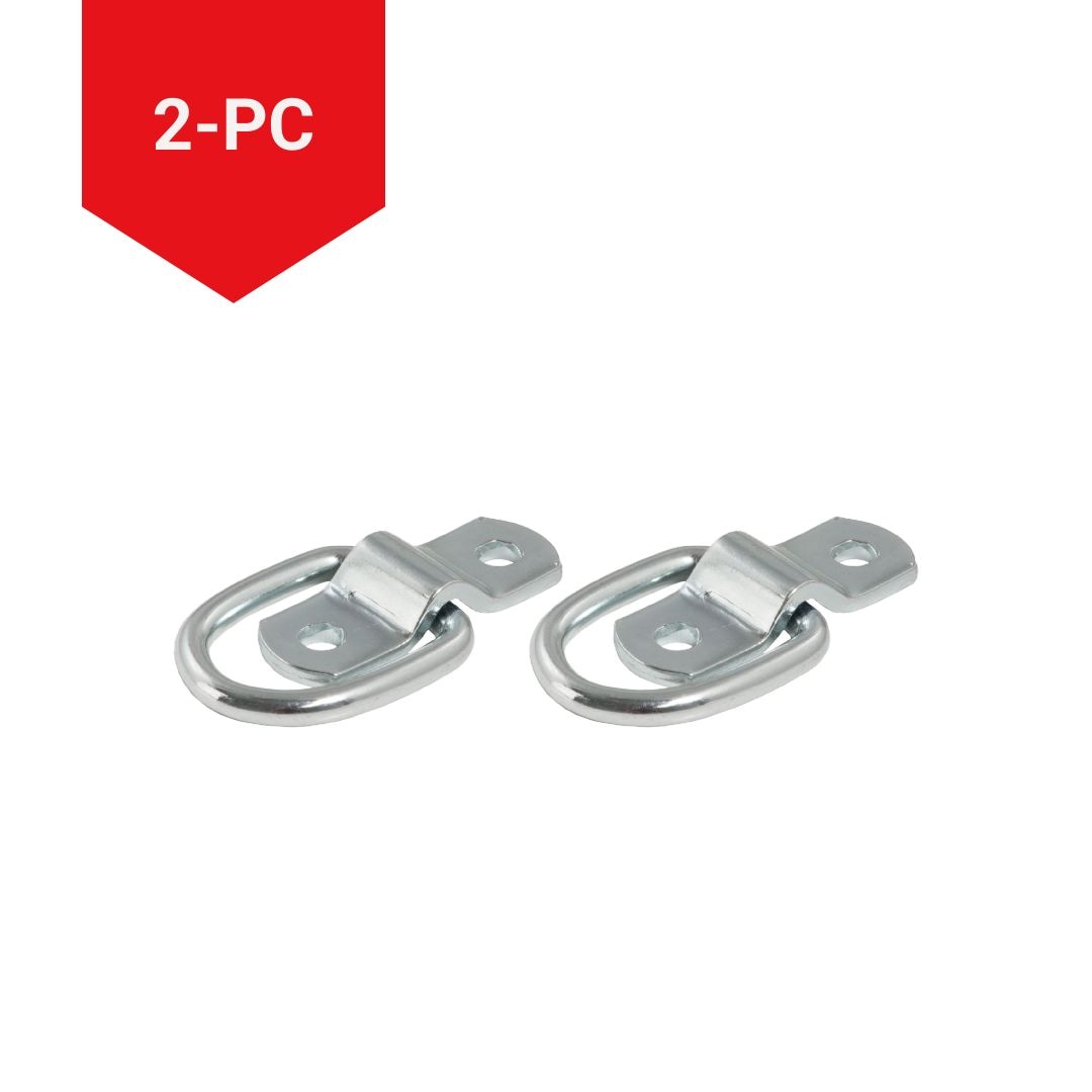 1-in x 1-1/4-in Surface-Mounted Tie-Down D-Rings, 1200-lb, 2-pk E5H4 - product image 4