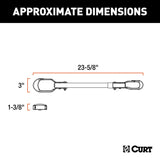 18016 Adjustable Bike Adapter Beam for Angled Frames, 22-1/-in to 31-in R2Q8 - product image 3