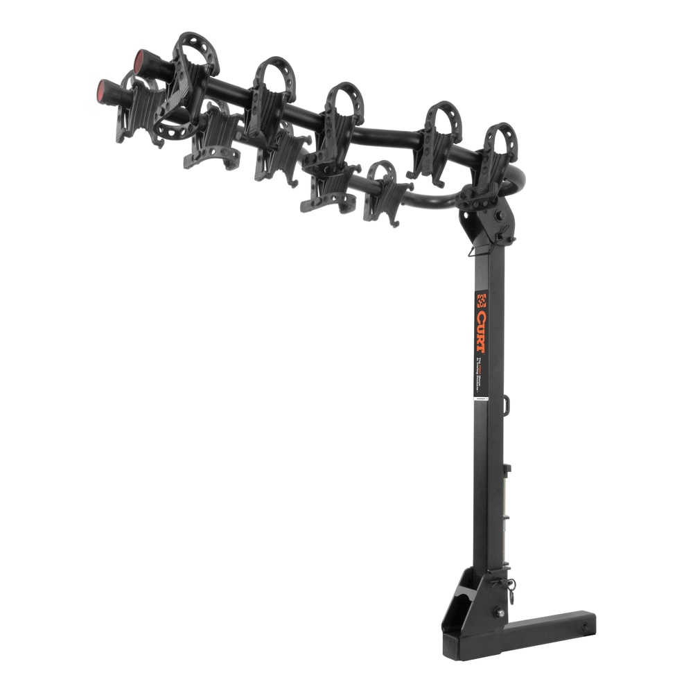 18065 Premium 5-Bike Two Arm Hitch Mount Bike Rack, Fits 2-in Receiver, Black B3Z8 - product image 1