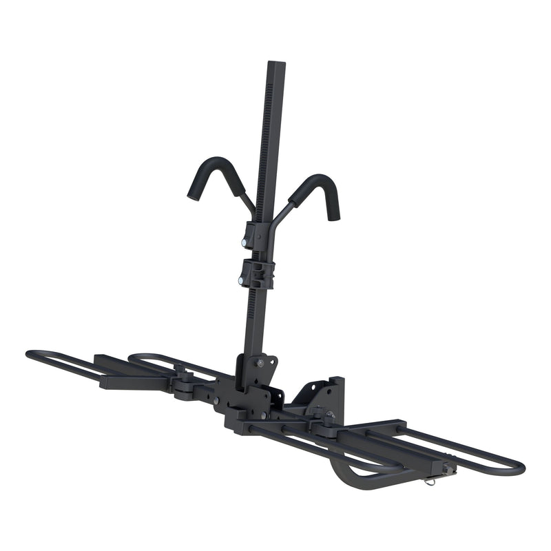 18085 2-Bike Tray-Style Hitch Mount Bike Rack, Fits 1-1/4, 2-in Receiver, Black F4Y7