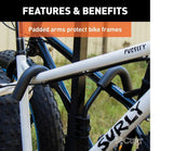 18087 Tray-Style Hitch-Mounted Bike Rack (4-Bike, 2-in Shank) L8X4 - product image 8