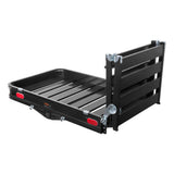 18112 Aluminum Hitch Mount Basket-Style Cargo Carrier with Ramp, Fits 2-in Receivers, 50 x 30-in I2E1 - product image 1