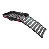 18112 Aluminum Hitch Mount Basket-Style Cargo Carrier with Ramp, Fits 2-in Receivers, 50 x 30-in I2E1 - product image 2