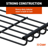 18124 Steel Roof Rack Cargo Basket/Carrier Extension, Black, 6-sq.ft S0P5 - product image 7