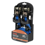 83020 Cargo Straps with J-Hooks, Blue, 733-lb, 16-ft, 2-pk R0A7 - product image 2