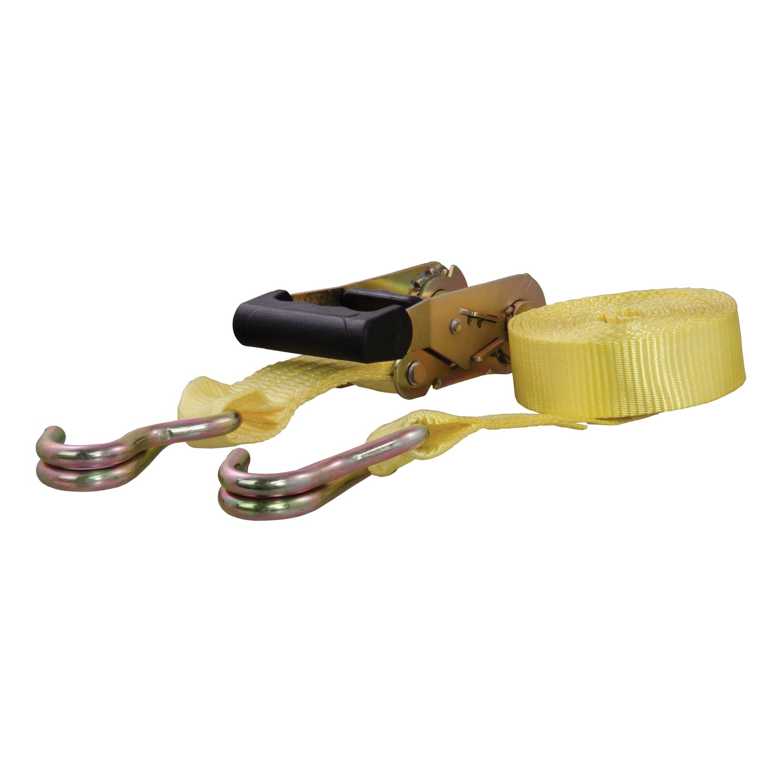 83036 Cargo Strap with J-Hooks, Yellow, 1,667-lb, 14-ft U1U6 - product image 1