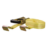 83048 27-ft Yellow Cargo Strap with Flat Hooks (3,333-lb) H7S9 - product image 1